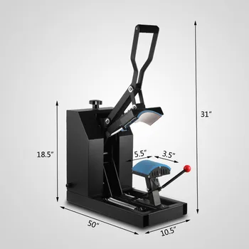 

Updated Digital Clamshell Baseball Hat Cap Heat Press Transfer Sublimation Machine
