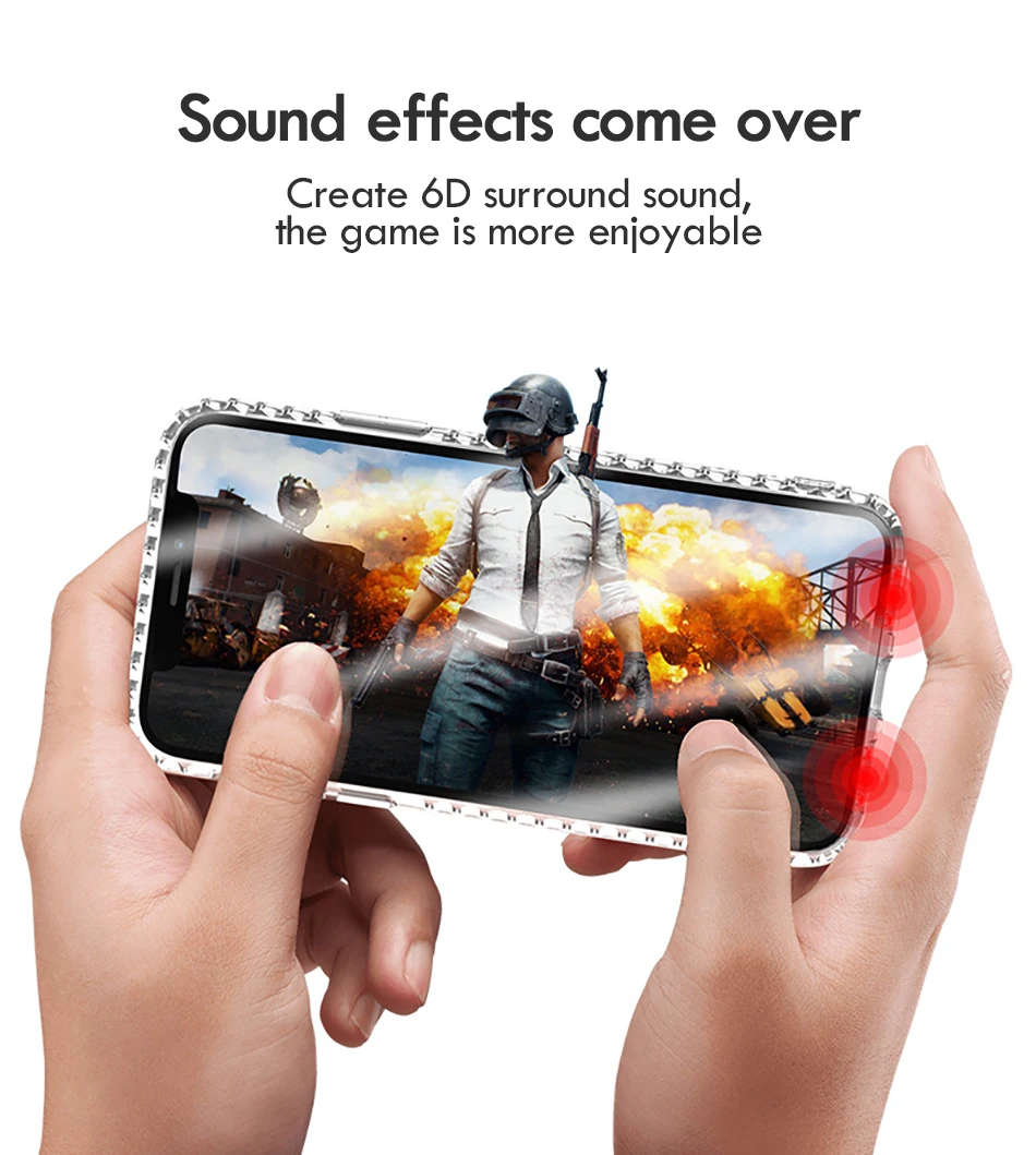 !ACCEZZ Luxury Soft 3D Phone Cases For iPhone X 10 8 7 Plus TPU Anti-Shock Back Transparent Mobile Full Protection Cover Shell (2)