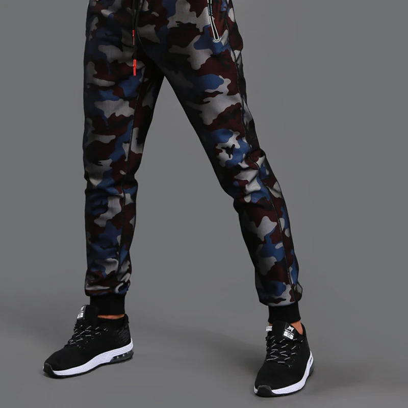 2019 New Fashion Tracksuit Bottoms Mens Casual Pants Cotton Sweatpants Camouflage Pants Men Street Wear Fashion High Quality