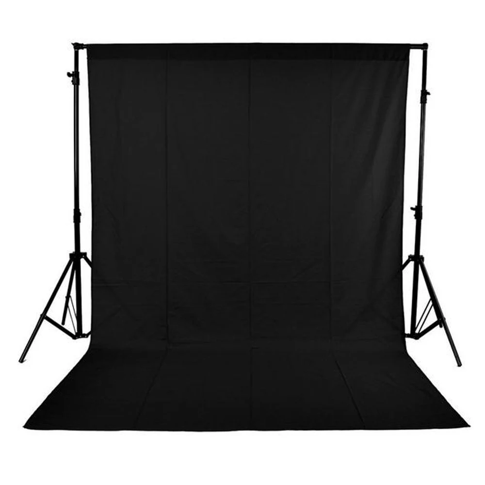 Photo Backdrop 1.6x3M / 5x10FT Studio Photography Backdrops Black White Green Screen 100% Non-woven for Studio Vedio Shooting