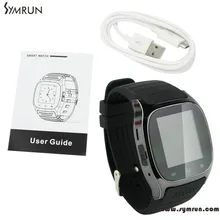Symrun 2015 Update M26 Drahtlose Bluetooth Smartwatch Smart Armbanduhren Digitaluhren Sync Telefon Smartphone Uhr