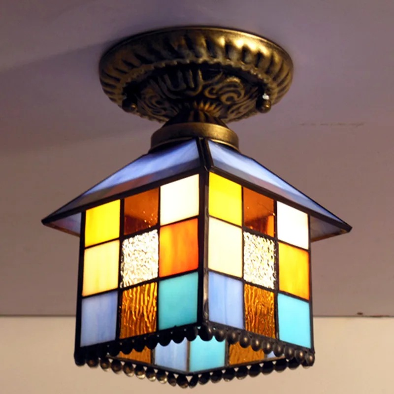 

Creative Color Small House ceiling lights Creative Restaurant Corridor Light Channel Porch Kitchen ceiling lamps ZA