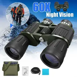 Бинокль ночного видения 60x50 зум мощный HD Оптика для кемпинга путешествия CLH @ 8