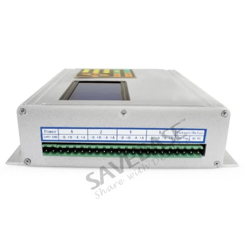 SAVEBASE ЧПУ Комплект 4 оси TB6560AHQ Драйвер + Коробка Ручка Дисплей 2.1Nm Nema23 Шаговый