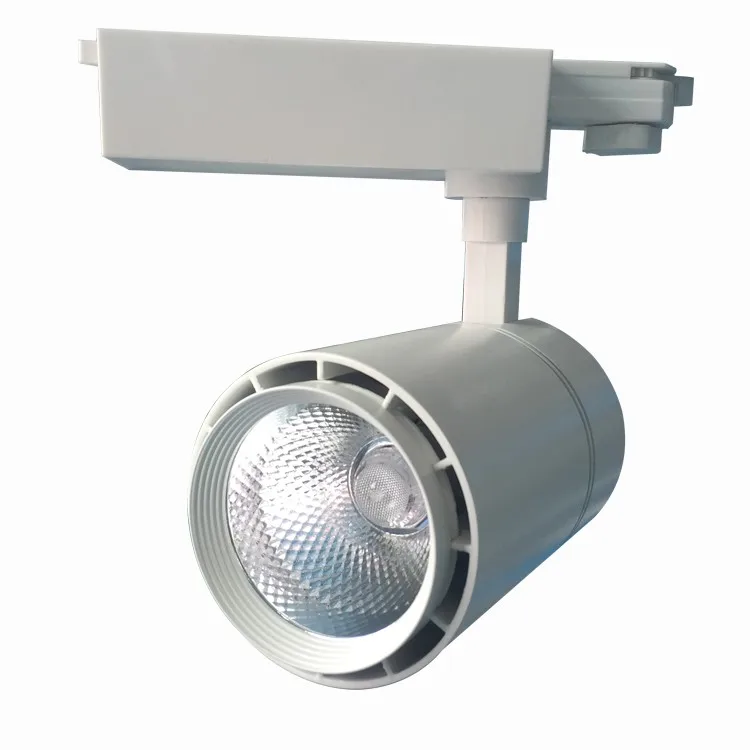 

Led Track Light COB 30W rail light CREE Chips Led spot Tracking light AC85-265V Wall Lamp Rail Spotlights Replace Halogen Lamp