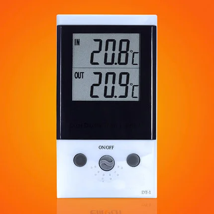 

Refrigerator Fish Tank Household Electronic Outdoor Thermometer Dual Probe High Temperature Measurement Accuracy Lcd Display