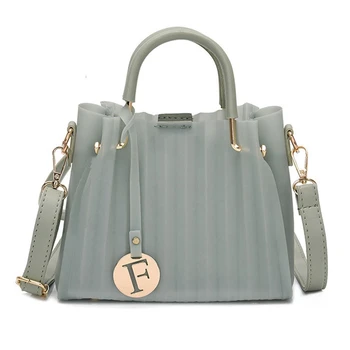 

Large-Capacity Handbag Ladies Jelly Handbag Summer Fashion Messenger Bag