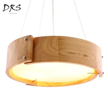 Современная Люстра для гостиной, потолочная лампа, подвесная потолочная лампа, персонализированная Подвесная лампа из цельного дерева, лампадарио модерно
