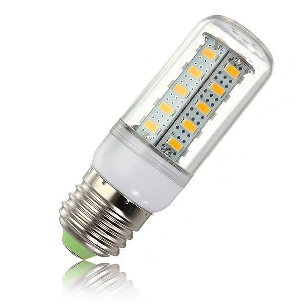 Bargaineer E27 LED Bulb 7W Warm White White 36 SMD 5730 AC 220V Corn