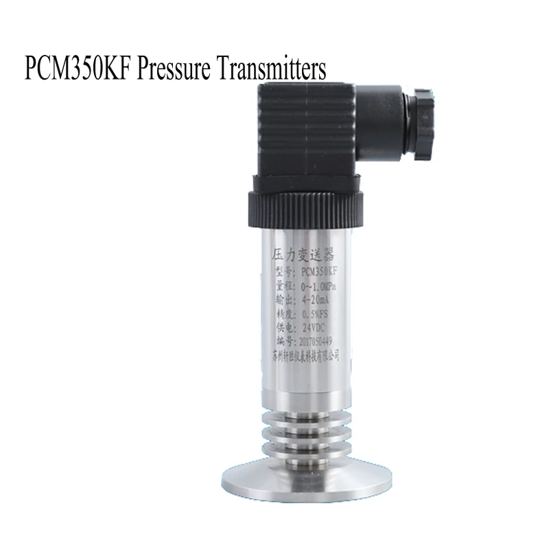 

PCM350KF high temperature diaphragm pressure transmitter Air water oil transmitter 50.5quick loading chuck Hygienic transmitters