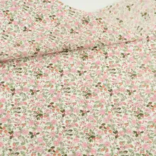 Cotton Fabric Lovely Little Flowers Designs Tecido Fabrics Doll Patchwork Sewing Clothing Fat Quarter Beginner's Practice