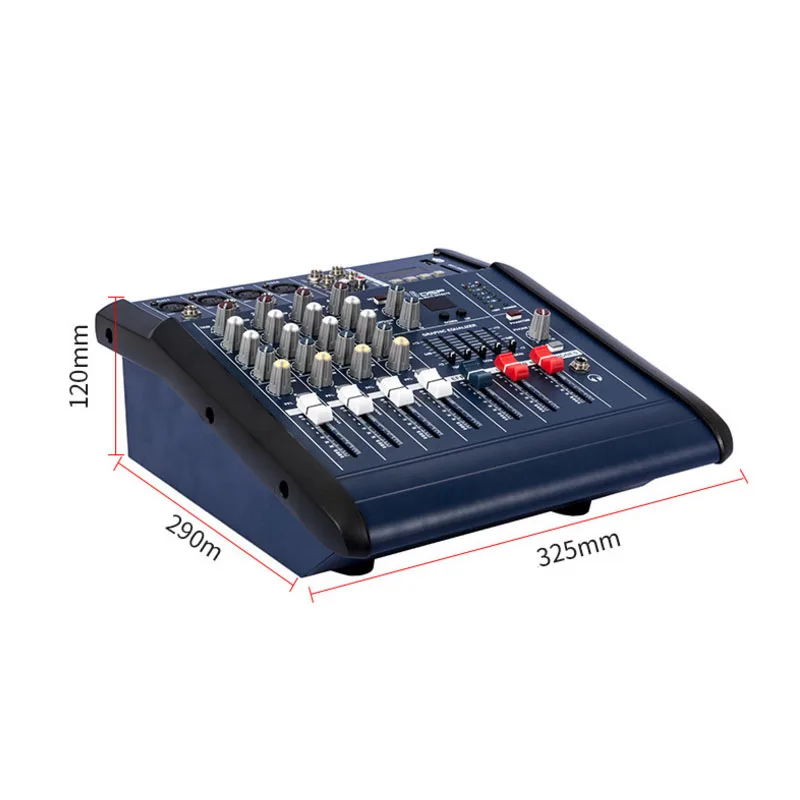 PMX402D-USB 4 Channel Digtal Mic Line Audio Mixing