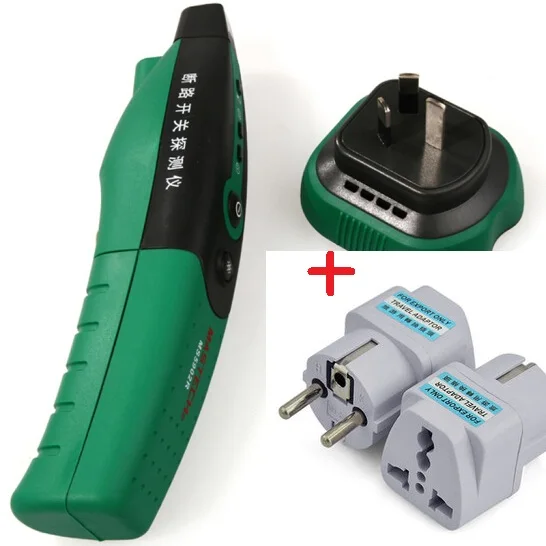

MASTECH MS5902 Circuit Breaker LED Tester Finder CATII 600V Zeroline 220V EU