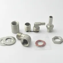 Набор оборудования для домашнего пивоварения, все 1/" фитинги для домашнего пивоварения