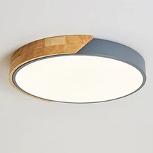  LED lighting for living room ceiling light living room bedroom light wooden frame ceiling lamp corridor balcony light 