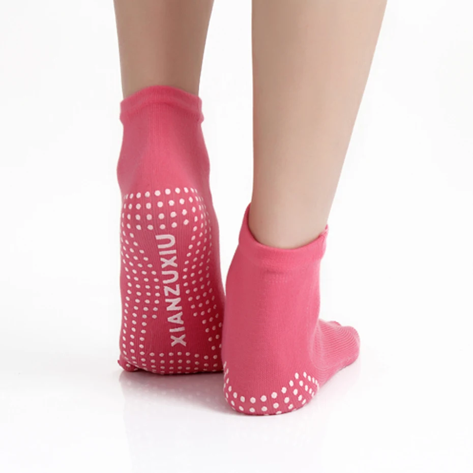 Hot 2 Pair Women Yoga Scoks Sports Socks Gym Dance Sport Exercise Five