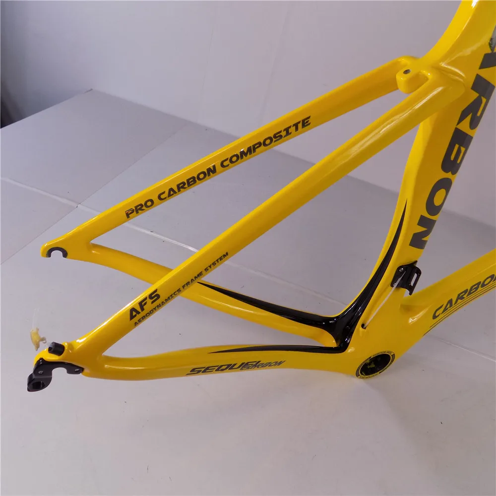 Cheap Yellow cadre carbone route 2019 full carbon fiber SEUQEL chinese cheap carbon bike frames 4