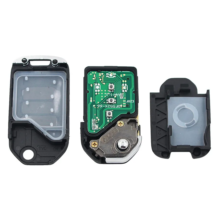 2 кнопки 3 пуговицы Smart Remote брелок 433 МГц с ID47 электронный чип для Honda Accord Fit XRV город GREIZ 9th