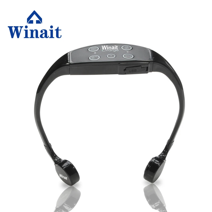 Free Ship Bone Conduction Design Sports Headphone Headset Earphone