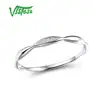 VISTOSO Gold Rings For Women Genuine 14K Yellow/White Gold Ring Shiny Diamond Promise Engagement Rings Anniversary Fine Jewelry 3