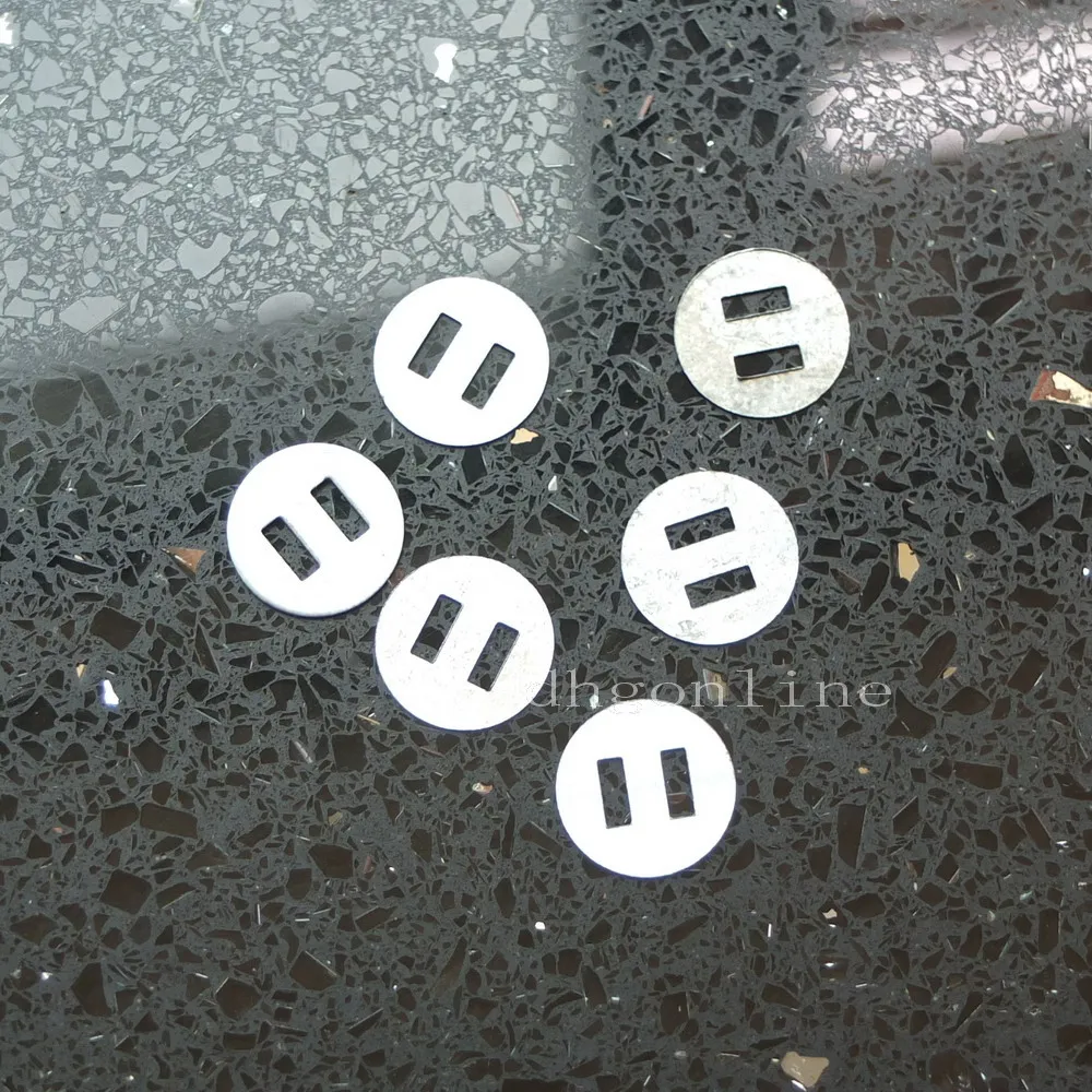 

50 Pcs Metal Washer 14mm 18mm For Purse Handbag Feet Nailheads Stud Spike