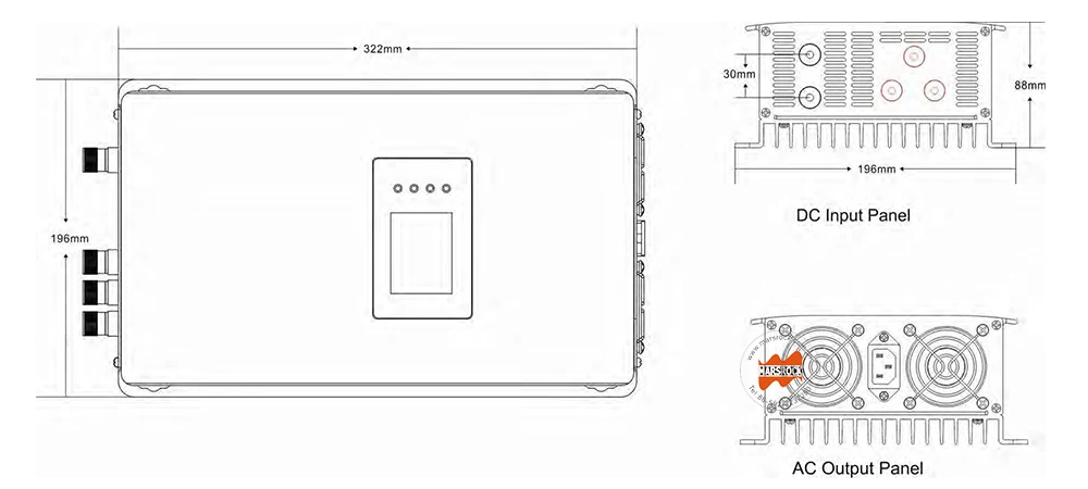 1000W wind turbine inverter8