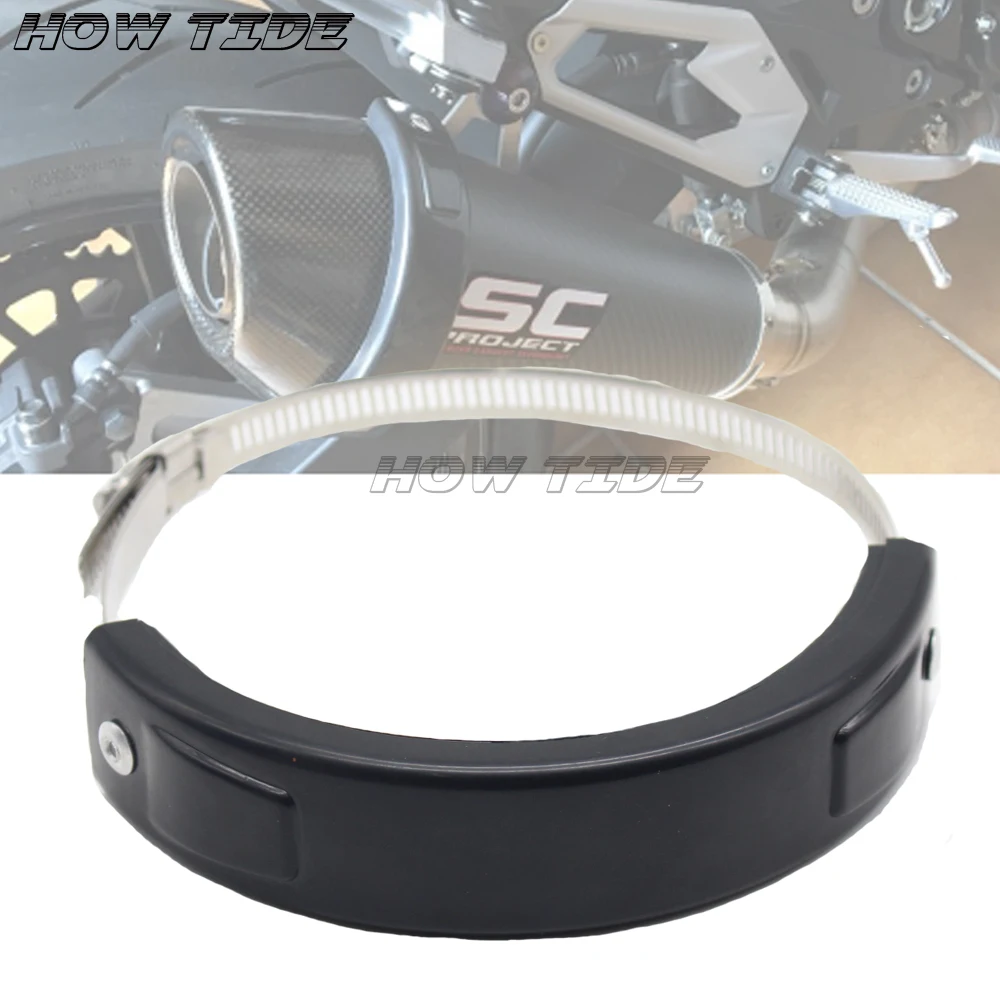 Silenziatore Moto/Protezione Di Scarico Ovale Rotonda Può Coprire Per Yamaha Mt-01 Mt-25 Mt03 Mt-03 Mt07 Mt-07 Mt09 Mt-09 Mt10 Mt-10