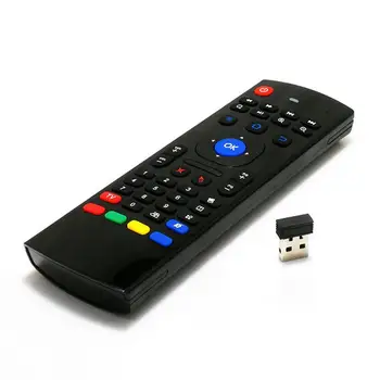 

Backlit Air Mouse T3 Smart Remote Control 2.4G RF Wireless Keyboard For X96 tx3 mini A95X H96 pro Android TV Box r25