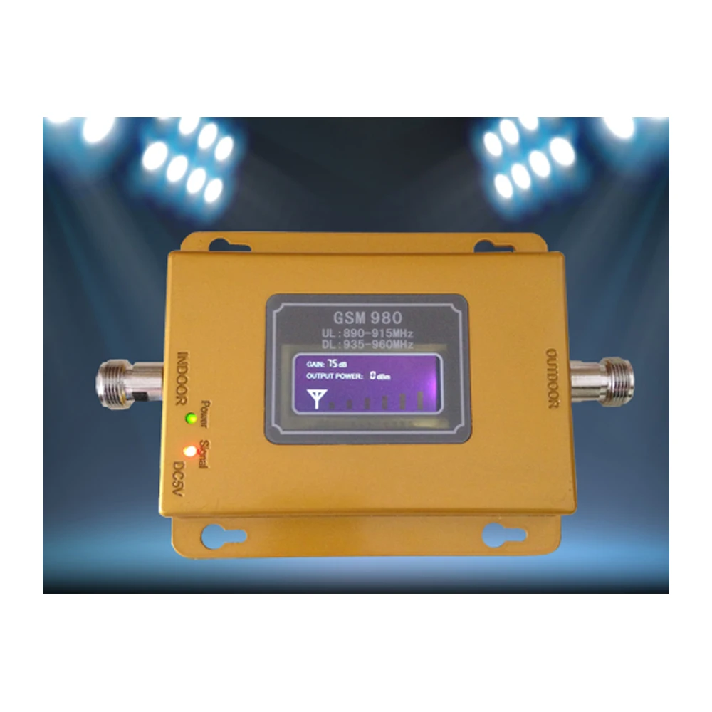 MINI GSM REPEATER WITH lcd DISPLAY! GSM signal booster 900mhz GSM signal amplifier with power adapter