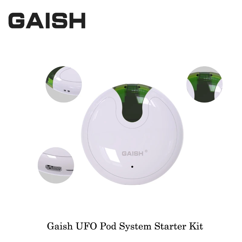 Новейший картридж Pod Vape комплект Gaish UFO система стартовый набор все в одном 2 мл