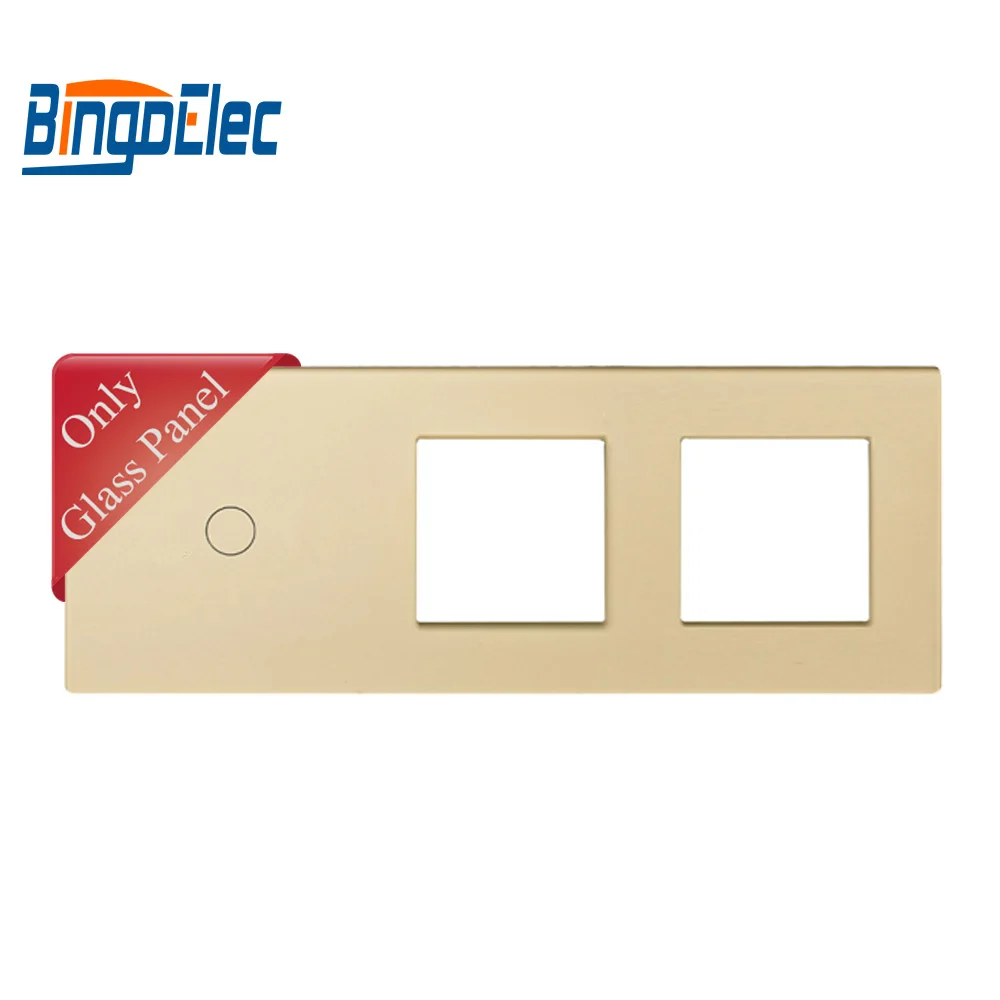 Painel de interruptor de vidro temperado 1g