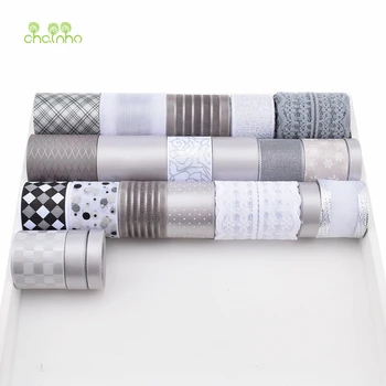 

High quality Mix Design Ribbon Set For Diy Handmade Gift Craft Packing Hair Accessories Materials Wedding Ribbon Package