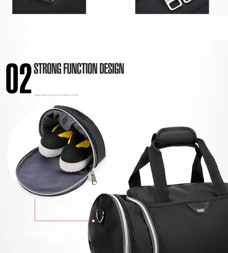 Новый профессиональный спортивная сумка Training Gym Bag Для мужчин женщина Фитнес сумки Прочный многофункциональная Сумочка Открытый