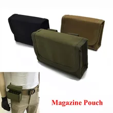 Тактическая Молл поясная сумка «милитари» стрельба подсумок для журналов кобура для пули 10 отверстий на открытом воздухе Охота Нейлон Мини патронташ 3 цвета
