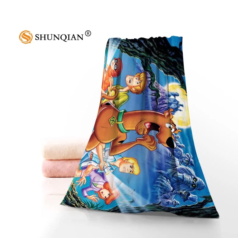 Скуби-Полотенца s банные полотенца из микрофибры, путешествия, пляж, уход за кожей лица Полотенца пользовательские креативное полотенце Размер 35 X75cm и 70X140 см A8.8