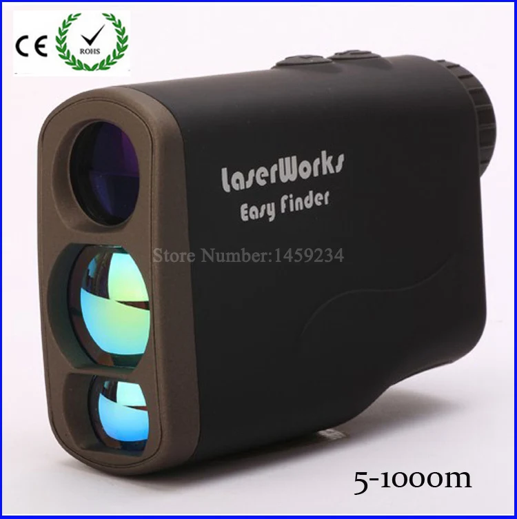 

6x25 Hunting Monocular Telescope Golf Laser range Distance Meter Rangefinder 1000m Range Finder with 4 measurement modes