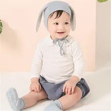 Baby Girls T shirt Peter pan Collar Bottoming Shirts Girl tops tees shirts Kids children’s clothes Girl Blouse infant clothing