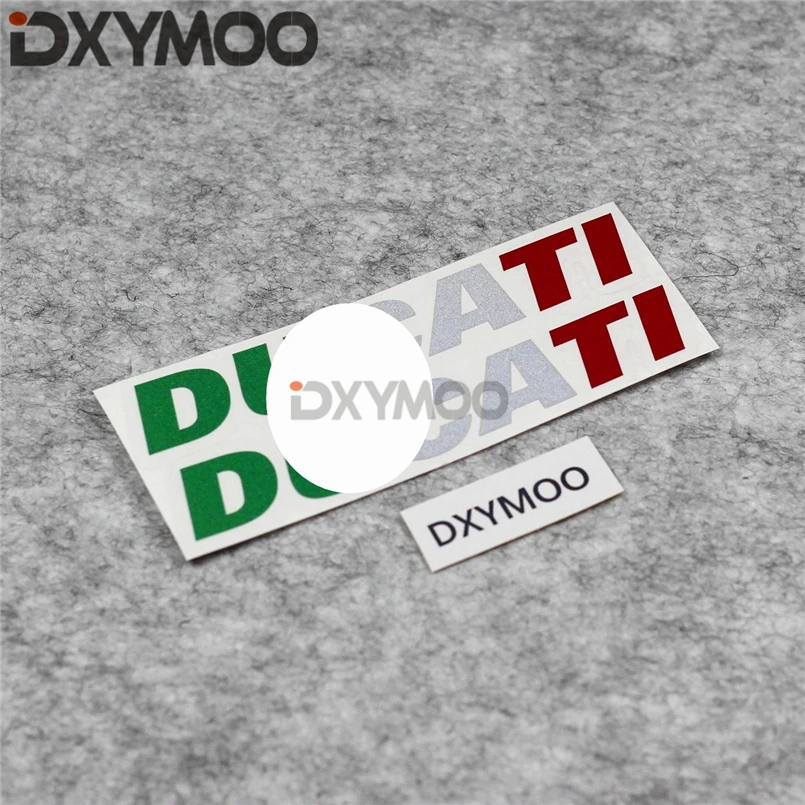 

1 Pair Motorcycle Helmet Bike Stickers Decorate Italy National Flag Car Styling for Streetfighter 696 796 821 1100 Diavel