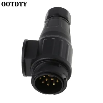 

OOTDTY Auto Car Trailer 13 Pin Plug Connector Socket Caravan Truck Waterproof Adapter dropshipping