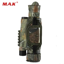 5 раз цифровой 5X40 CCD ИК цифровой Монокуляр ночного видения Инфракрасный Монокуляр Телескоп Камера Видео Функция для охоты