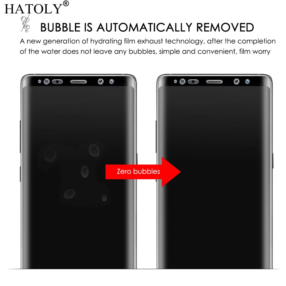 2 шт. мягкая Противоударная нано пленка из ТПУ для huawei Y6 Pro 2017 Защитная экрана P9 Lite