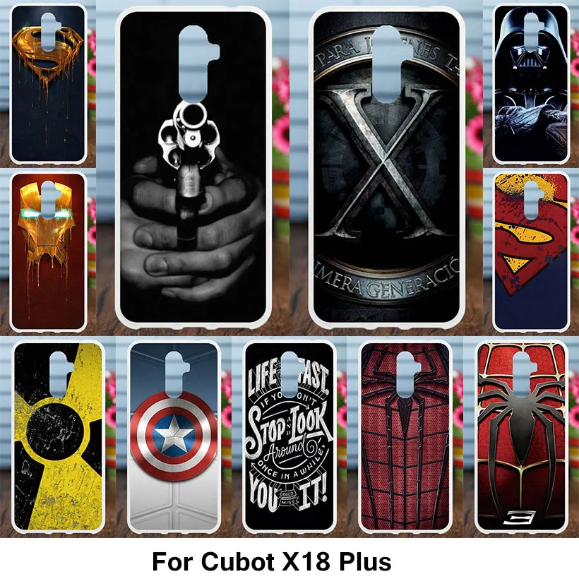 

Ojeleye Soft Case For Cubot X18 Plus Case Silicon DIY Patterned Anti-knock Cover For Cubot X18 Plus Cover Shell