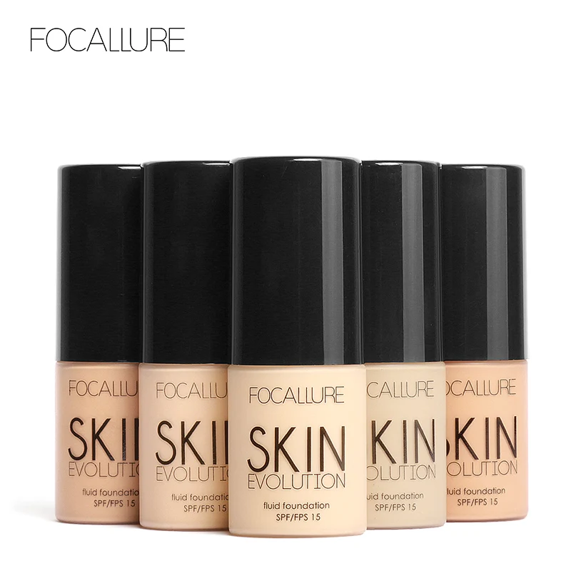 Focallure Foundation Face Makeup Base Liquid Foundation Concealer
