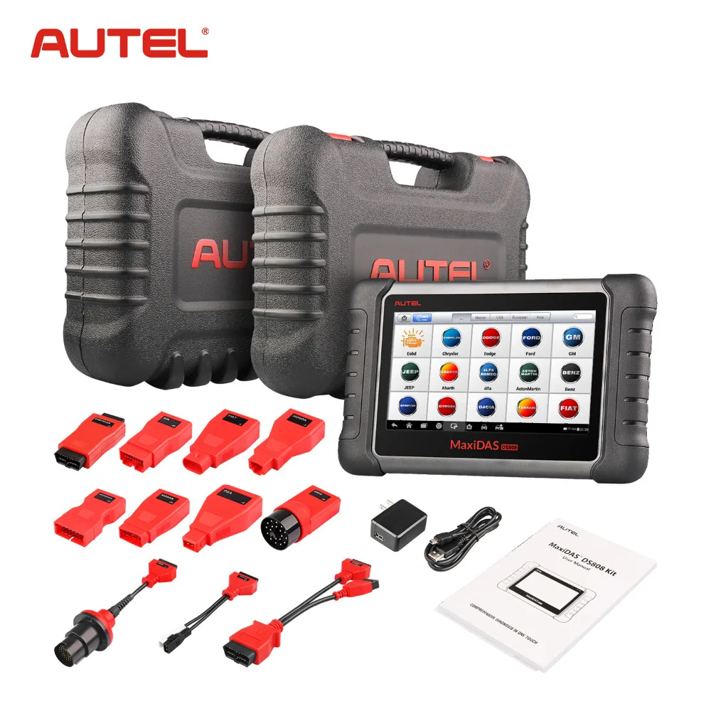 Autel Maxidas DS808K (Upgraded Version of DS808, DS708) KIT Tablet Diagnostic Tool OBD2 Scanner Code Reader Autel DS808K Autel Maxidas DS808K (Upgraded Version of DS808, DS708) KIT Tablet Diagnostic Tool OBD2 Scanner Code Reader Autel DS808K