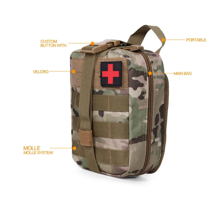 Спорт на открытом воздухе должен Альпинизм Скалолазание спасательная сумка Тактический медицинский дикий аварийный набор для выживания