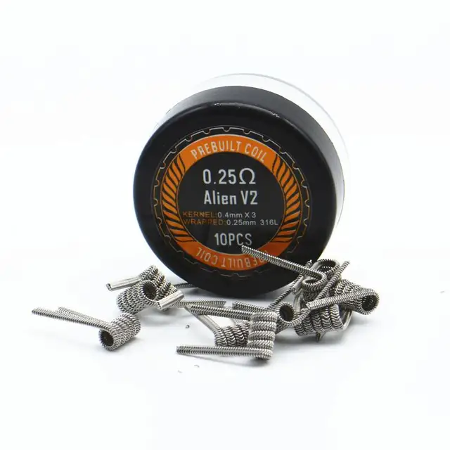 Verriegelt Alien/Alien V2 Draht heizdraht für RDA RBA Holt ...
