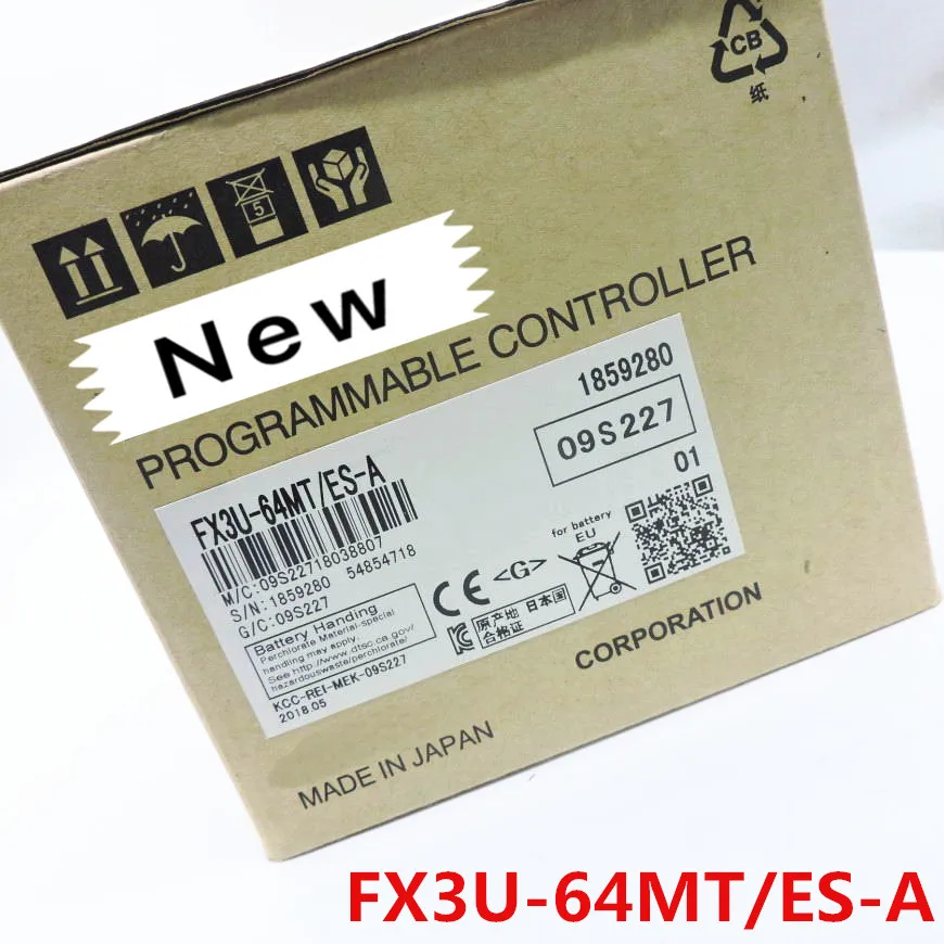 1 год гарантии Новый оригинал в коробке FX3U-48MR/ES-A FX3U-48MT/ES-A FX3U-64MR/ES-A FX3U-64MT/ES-A |
