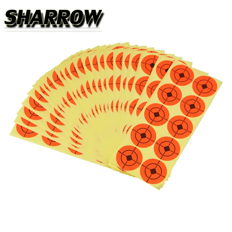 25pcs/Bag 24.6*11cm Archery Target Paper Self-adhesive Target Paper For Arrow Shooting Training Targeting Practice Accesories 25pcs nameplate metal business cards aluminum alloy blanks card for customer laser engraving diy gift cards back adhesive style