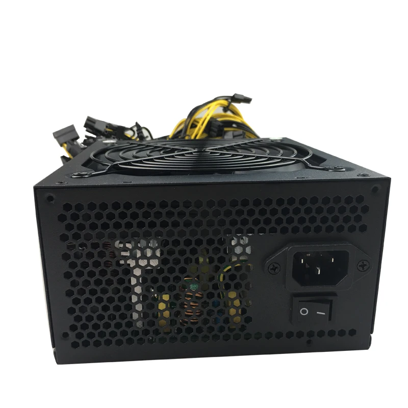T.F.SKYWINDINTL 1500 Вт импульсный источник питания для майнинга ATX PC psu с 24PIN поддержкой 6 GPU