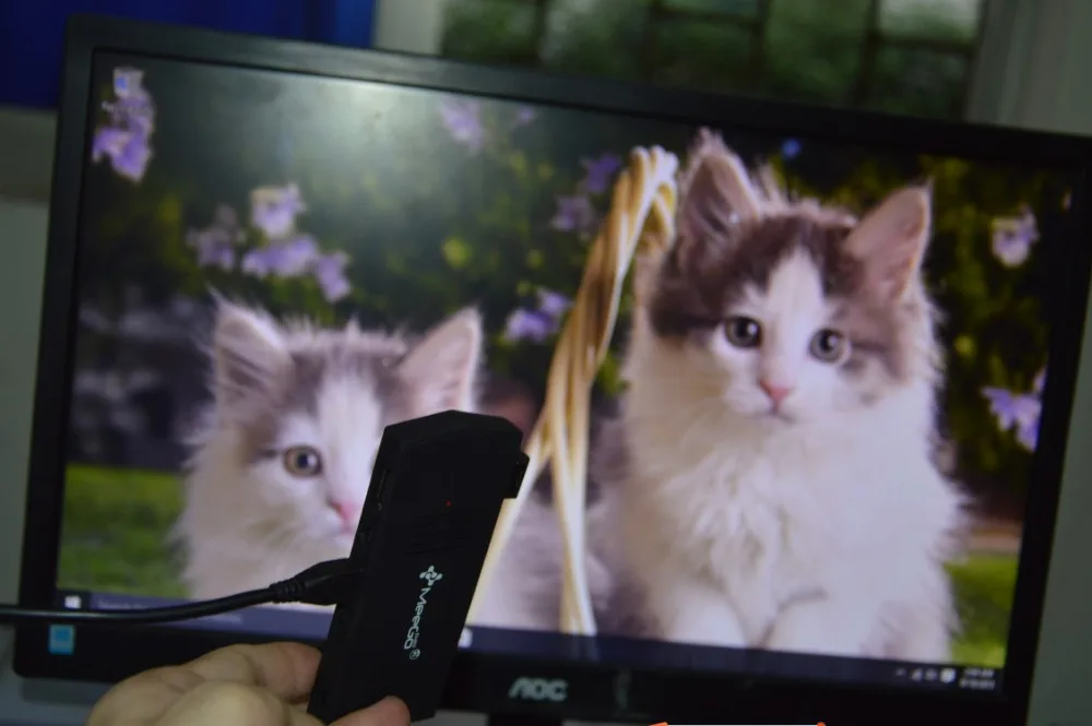 Meegopad T02 Win 10 и 8.1 мини-пк TV stick Quad ядро атом Z3735F Box вычислить палку HDMI кабель чехол